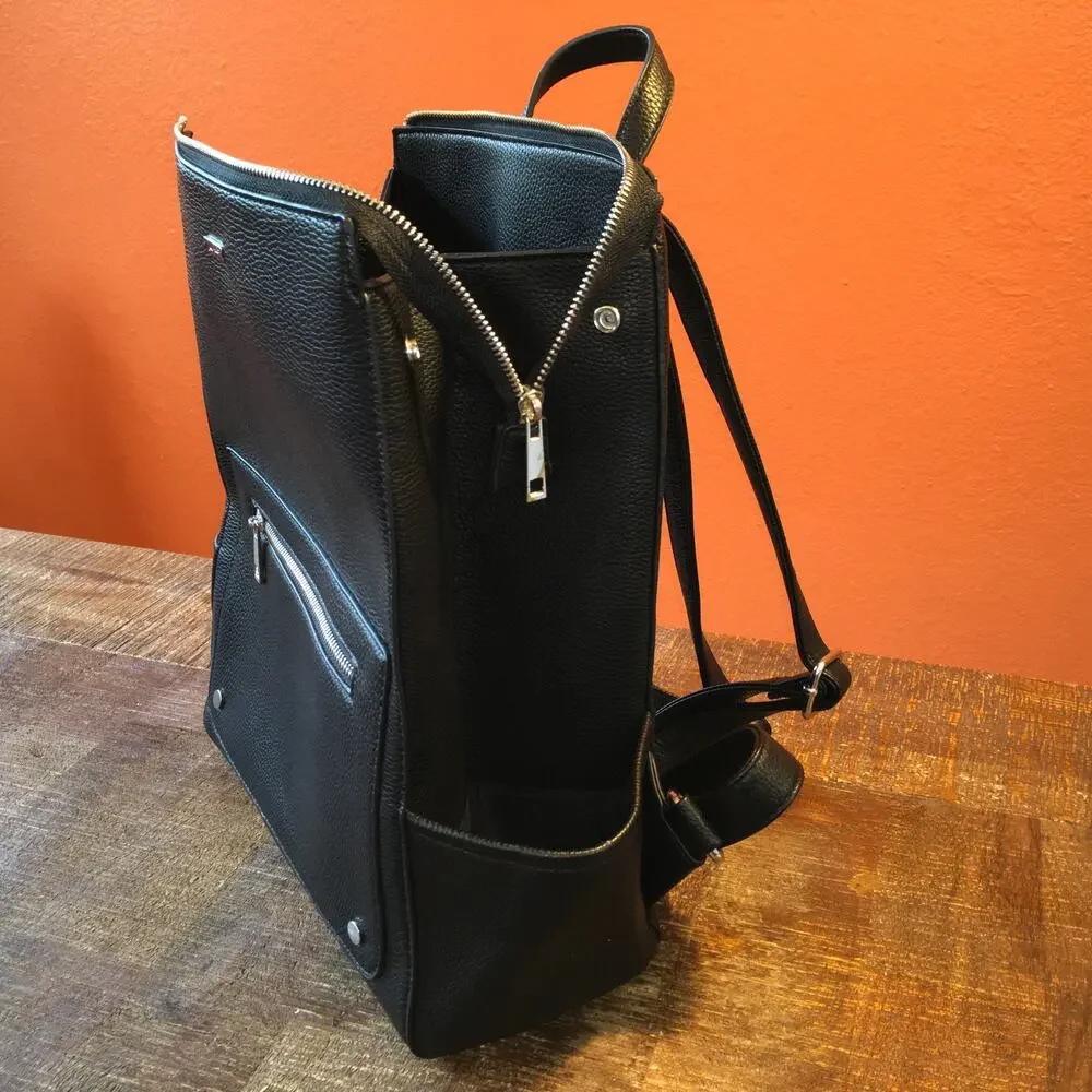 Charlie Paige Extreme Actives Black Backpack Bag Classic Normcore Heritage